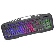 Teclado Gamer K-Mex Gaming Master KB-A328 Spartacus com LED - KMEX Teclado Gamer K-Mex Gaming Master KB-A328 Spartacus com LED - KMEX