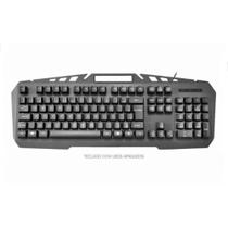 Teclado Gamer K-Mex Gaming Master KB-A328 Spartacus com LED