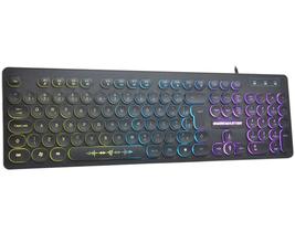 Teclado Gamer K-mex KM76 SteamPunk Anti-ghost Led