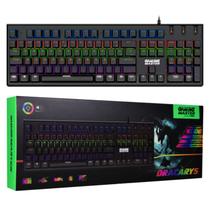Teclado gamer kg-db28 mecânico dracarys kgdb switch azul rgb Teclado gamer kg-db28 mecânico dracarys kgdb switch azul rgb