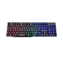 Teclado gamer km5228 rgb raibow anti-ghost, teclas iliminad Teclado gamer km5228 rgb raibow anti-ghost, teclas iliminad