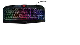 Teclado gamer Knup KP-2036 QWERTY português Brasil cor preto