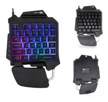 Teclado Gamer Knup Kp-Tm006 Single Hand