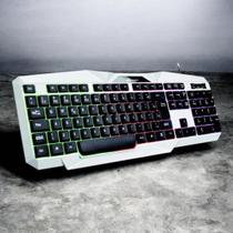Teclado Gamer Knup KPTE119 USB LED RGB ABNT2 para PC e Notebook