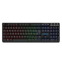 Teclado Gamer LED Colorido Tecla Removível PC Gamer Pro