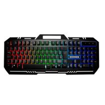 Teclado Gamer Led RGB USB Abnt2 KM-M712