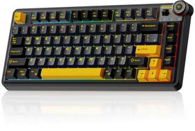 Teclado Gamer LEOBOG x Aula AU75 - Tri-Mode (BT 5.0/2.4G/USB-C)