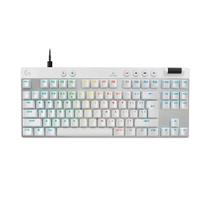 Teclado Gamer Logitech G PRO X TKL RAPID, Switches Magnético,Rapid Trigger, Branco - 920-013132
