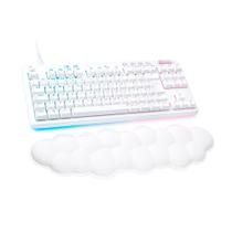 Teclado Gamer Logitech G713 Aurora Lightspeed RGB Mecânico Switch GX Brown Tactile ABNT2 Branco - 920-010701