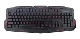 Teclado Gamer Luz Led Bk-G35 - Exbom