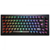 Teclado Gamer Mecanico Akko 5075 Clean Black, Rgb, Abnt2, Black, Switch V3 Pro Teclado Gamer Mecanico Akko 5075 Clean Black, Rgb, Abnt2, Black, Switch V3 Pro