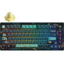 Teclado Gamer Mecânico Akko HE Year of Dragon Switch Yellow