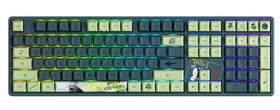 Teclado Gamer Mecanico Akko Naruto Series Kakashi 5108S Rgb Switch Lavender Purple Ansi Full Size