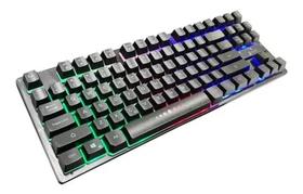 Teclado Gamer Mecanico Aoas, Abnt Preto.