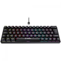 Teclado Gamer Mecânico Fortrek Gravity 65, Rainbow, Switch Outemu Red, ABNT2, Compact, Preto Teclado Gamer Mecânico Fortrek Gravity 65, Rainbow, Switch Outemu Red, ABNT2, Compact, Preto