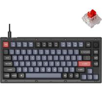 Teclado Gamer Mecanico Keychron V1 V1-C1 RGB Frosted Black