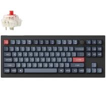 Teclado Gamer Mecanico Keychron V3 Max RGB Se Fio Switch Red