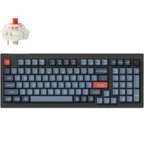 Teclado Gamer Mecanico Keychron V5 Max RGB Se Fio Switch Red