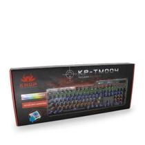 Teclado Gamer Mecânico Knup Kp-tm004 Led Rainbow