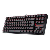 Teclado Gamer Mecânico Kumara Single Color, ABNT2, Switch MK2 DIY Brown, Modelo K552-2 , REDRAGON