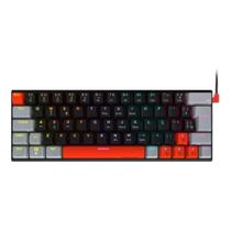 Teclado Gamer Mecânico Kuromori 60% Outemu Blue ABNT2 Iluminação Rainbow PCYES Teclado Gamer Mecânico Kuromori 60% Outemu Blue ABNT2 Iluminação Rainbow PCYES