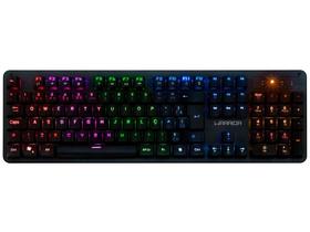 Teclado Gamer Mecânico Led Rainbow Multilaser Warrior Dunky Preto Tc248