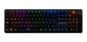 Teclado Gamer Mecânico Led Rainbow Multilaser Warrior Dunky Preto Tc248