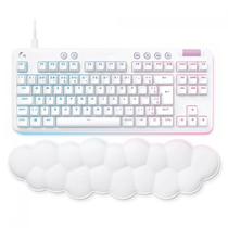 Teclado Gamer Mecânico Logitech G713, RGB, ABNT2, Switch GX Linear Red, Branco, 920-010705