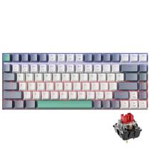 Teclado Gamer Mecânico Machenike K500 B84 Tkl 84 Teclas Rgb Switch Red - Vídeo e Cia