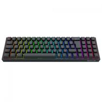 Teclado Gamer Mecânico Redragon Pollux Pro, RGB, Wireless, Bluetooth, Switch Brown, ABNT2, Preto