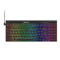 Teclado gamer mecânico redragon sion, rgb, switch brown, black - k653-rgb (pt-brown)