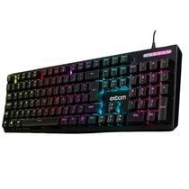 Teclado Gamer Mecânico RGB ABNT2 Switch Azul Anti Ghosting Exbom BK-G500 Teclado Gamer Mecânico RGB ABNT2 Switch Azul Anti Ghosting Exbom BK-G500