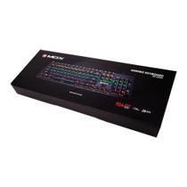 Teclado Gamer Mecanico rgb led light mechanical keyboard para jogos mecanicos alto desempenho mox