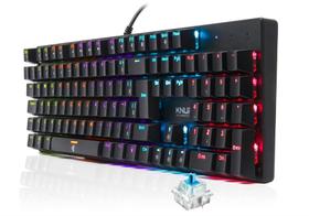 Teclado Gamer Mecânico Switch Outemu Blue 25 Teclas Anti Ghosting Led 12 cores Estilo Rainbow