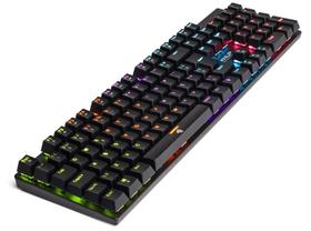 Teclado Gamer Mecânico Switch Outemu Blue Anti Ghosting RGB Retro iluminado Led RGB Estilo Rainbow