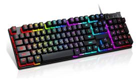 Teclado Gamer Mecânico Tomate Mte - M105