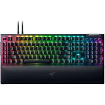 Teclado Gamer Mecanico USB Razer Blackwidow V4 Pro Iluminacao RGB Chroma - Preto RZ03-04681900-R3U1