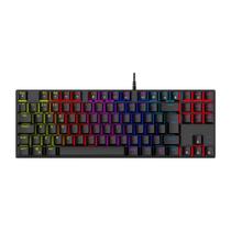Teclado Gamer mecânico Warrior Royal Cross, TKL, Preto, ABNT2, TC312, WARRIOR WARRIOR