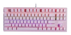 Teclado Gamer Mecanico Wolf Rainbow OEX Game Antighosting