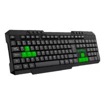 Teclado Gamer Membrana Python Viper Pro Preto - VIVENSIS