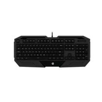 Teclado Gamer Membrana USB Preto HP - K130 Teclado Gamer Membrana USB Preto HP - K130