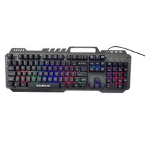 Teclado Gamer Metálico Painel Em Alumínio USB Mox MOKB160