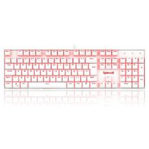 Teclado gamer Mitra Wite LED vermelho Switch brown K551W