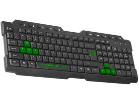 Teclado Gamer Multimídia Dragon War ELG Abnt2 Usb Membrana