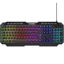 Teclado Gamer Multimidia Fortrek Shortcut Preto F002 Teclado Gamer Multimidia Fortrek Shortcut Preto F002