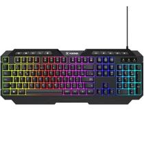 Teclado Gamer Multimidia Fortrek Shortcut Preto Teclado Gamer Multimidia Fortrek Shortcut Preto