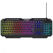 Teclado Gamer Multimidia Fortrek Shortcut Preto Teclado Gamer Multimidia Fortrek Shortcut Preto