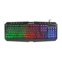 Teclado Gamer Multimidia SPIDER BLACK Preto FORTREK