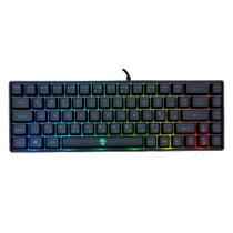 Teclado Gamer Ninja Black Noir, RGB, Switch Membrana, ABNT2, Black, TC-GN-BKNR Teclado Gamer Ninja Black Noir, RGB, Switch Membrana, ABNT2, Black, TC-GN-BKNR