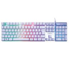 Teclado Gamer Prismati Abnt2 Sensação Mecânica Led RGB TC205 - Oex